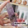 AMETİST AA KALİTE KAZIK KESİM DOĞAL TAŞ  UZUNLUK 9,5 CM 91 GR