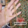 SİTRİN 6A KALİTE VE 7A KALİTE İNCİ GÜMÜŞ APARATLI KOLYE