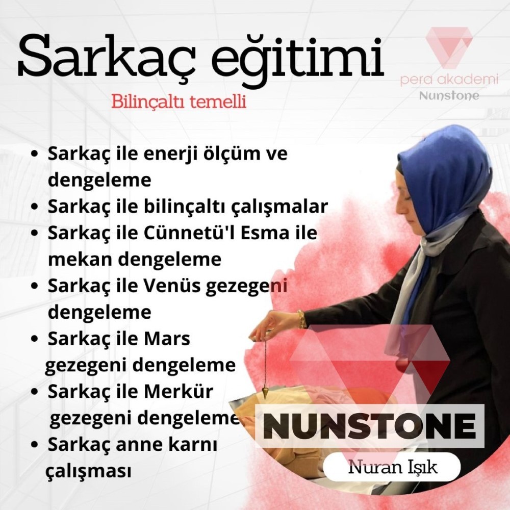SARKAÇ EĞİTİMİ BİLİNÇALTI TEMELLİ 2024  NİSAN  22-23-24-25