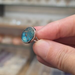 Alternative view of FİRUZE 7A KALİTE GÜMÜŞ AYARLI YÜZÜK 3,81Gr N45