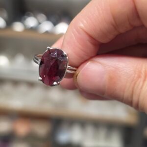 GRANAT 7A KALİTE FASET KESİM AYARLI GÜMÜŞ YÜZÜK 2,68gr N16