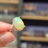 ATEŞ OPAL ETİYOPYA 7A KALİTE AYARLI GÜMÜŞ YÜZÜK 2,46Gr N7