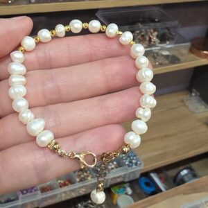 İNCİ ORİJNAL BİLEKLİK GÜMÜŞ APARAT 16-19Cm İ16