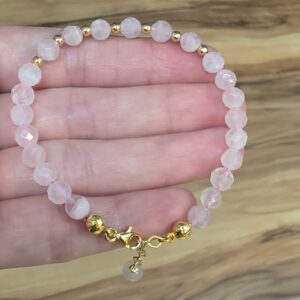 GÜL KUVARS 7A KALİTE GÜMÜŞ APARATLI 16-19CM BİLEKLİK G1