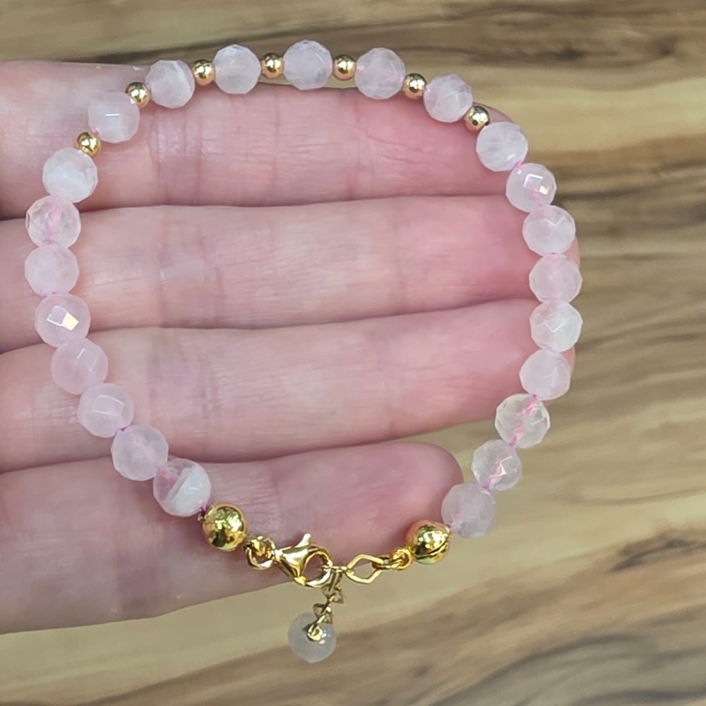 GÜL KUVARS 7A KALİTE GÜMÜŞ APARATLI 16-19CM BİLEKLİK G1