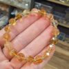 SİTRİN FASET KESİM 8MM 16-19Cm BİLEKLİK S1