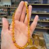 KEHRİBAR BEBEK KOLYESİ ORİJİNAL +-6,70Gr 32-34CM K5