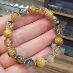 İĞNECİKLİ KUVARS 7A KALİTE BİLEKLİK 16-18CM İ1
