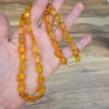 KEHRİBAR YETİŞKİN KOLYESİ ORİJİNAL 14,84Gr 54cm K24