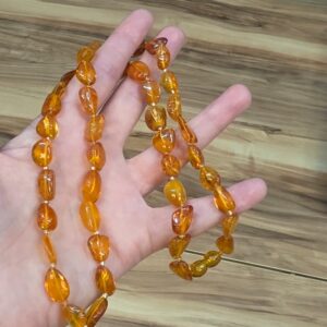 KEHRİBAR YETİŞKİN KOLYESİ ORİJİNAL 20,80Gr 63cm K26
