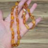 KEHRİBAR YETİŞKİN KOLYESİ ORİJİNAL 16,12Gr 55cm K43