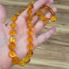 KEHRİBAR YETİŞKİN KOLYESİ ORİJİNAL 22,50Gr 43cm K73