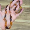 KEHRİBAR YETİŞKİN KOLYESİ ORİJİNAL 13,11Gr 44cm K70