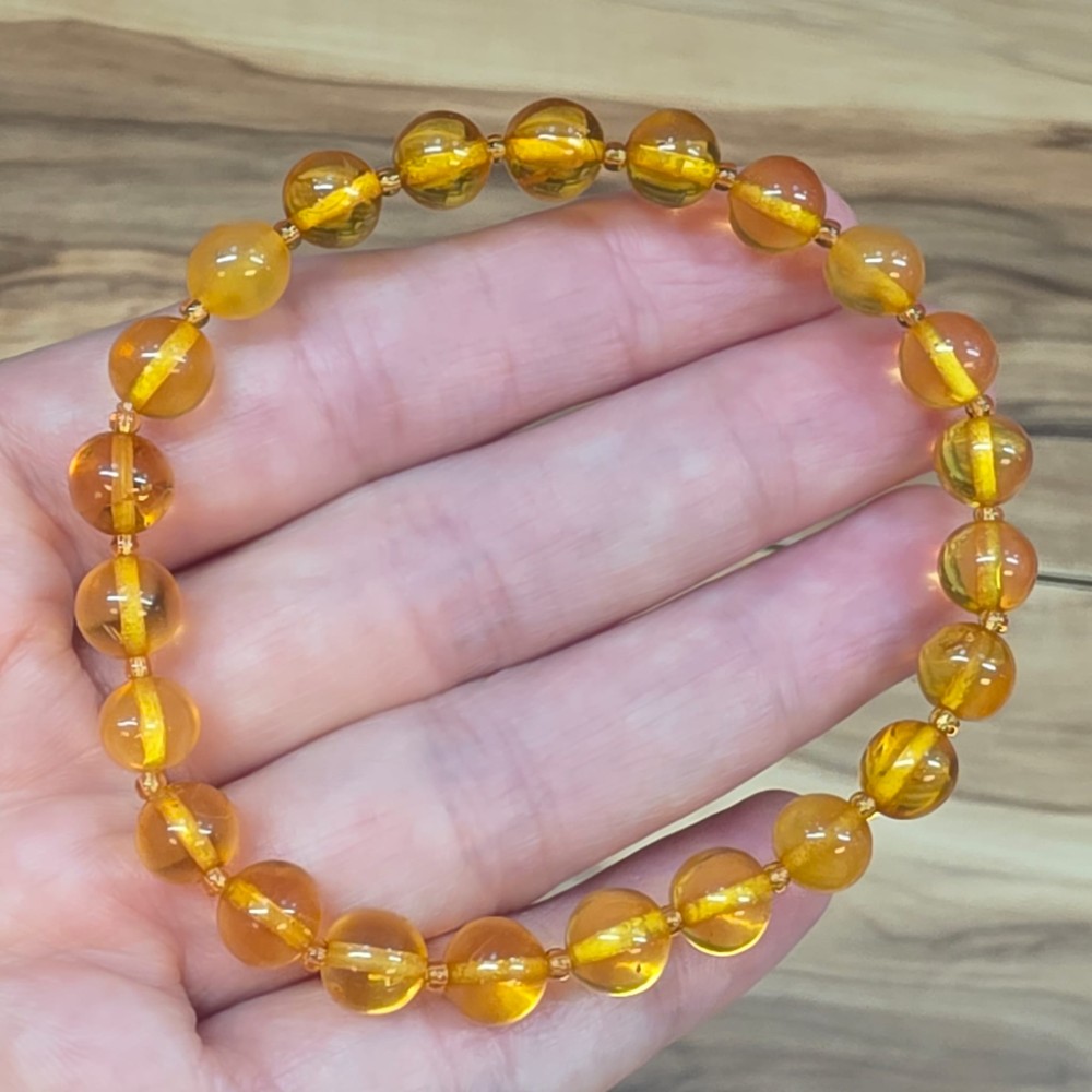 KEHRİBAR BİLEKLİK ORİJİNAL 16-19CM B17