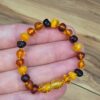 KEHRİBAR ÇOCUK-BEBEK BİLEKLİK ORİJİNAL 11-15CM B38