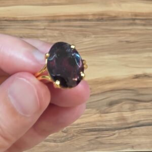 GRANAT 7A KALİTE FASET KESİM AYARLI GÜMÜŞ YÜZÜK 4,39gr N23 - Görsel 3