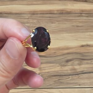GRANAT 7A KALİTE FASET KESİM AYARLI GÜMÜŞ YÜZÜK 4,44gr N24 - Görsel 3