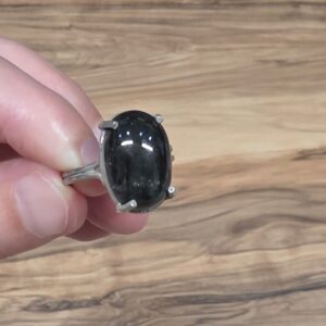 Alternative view of AKİK A KALİTE AYARLI  GÜMÜŞ YÜZÜK 4,90GR A7