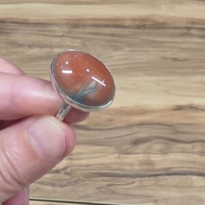KARNELYON AKİK AYARLI YÜZÜK 6,30GR K6