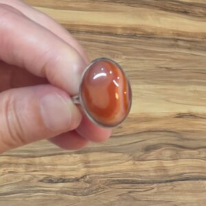Alternative view of KARNELYON AKİK AYARLI YÜZÜK 6,30GR K25