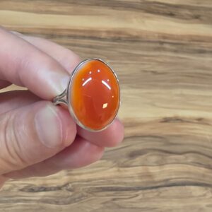 Alternative view of KARNELYON AKİK AYARLI YÜZÜK 6,38GR K20