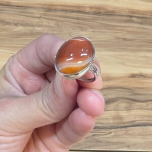 Alternative view of KARNELYON AKİK AYARLI YÜZÜK 6,20GR K18