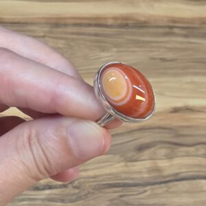 Alternative view of KARNELYON AKİK AYARLI YÜZÜK 6,10GR K17