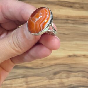 Alternative view of KARNELYON AKİK AYARLI YÜZÜK 6,15GR K23