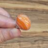 KARNELYON AKİK AYARLI YÜZÜK 6,45GR K12