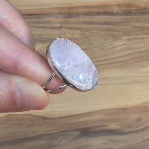 KUNZİT AA KALİTE AYARLI GÜMÜŞ YÜZÜK 6,20GR K2