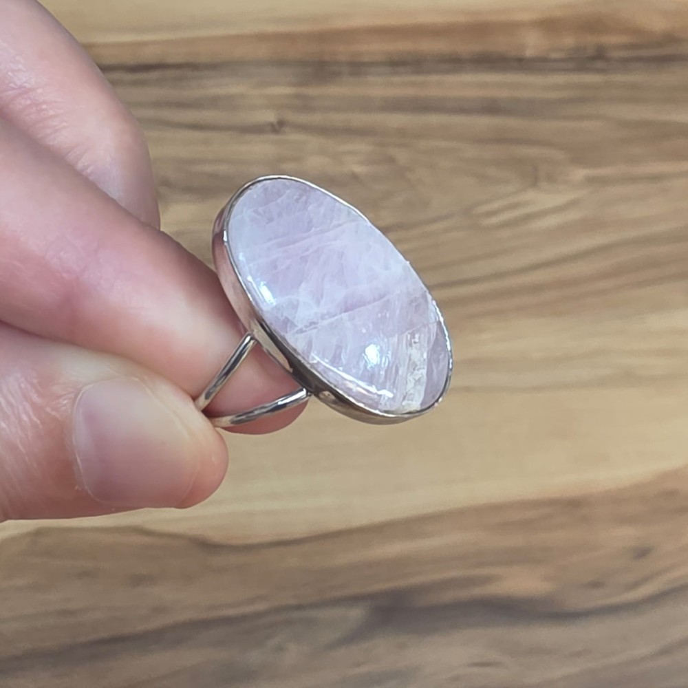 KUNZİT AA KALİTE AYARLI GÜMÜŞ YÜZÜK 6,20GR K2