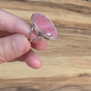 RODONİT AA KALİTE GÜMÜŞ AYARLI YÜZÜK 6,25GR R2