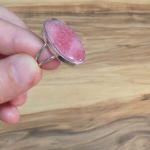 RODONİT AA KALİTE GÜMÜŞ AYARLI YÜZÜK 6,35GR R1