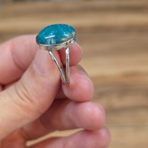 Alternative view of FİRUZE 7A KALİTE GÜMÜŞ AYARLI YÜZÜK 3,99Gr N76