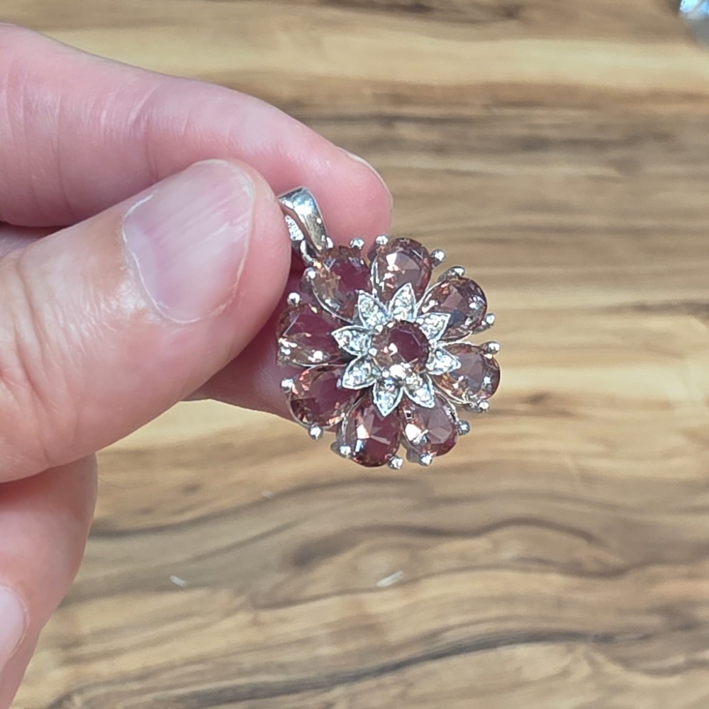 ZULTANİT GÜMÜŞ KOLYE 10.00GR 4,20GR Z2