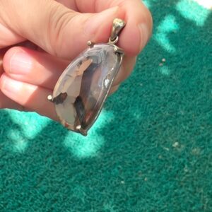 AKİK KOLEKSİYON  ÖZEL KESİM GÜMÜŞ KOLYE UCU 5,15GR A2 - Görsel 3