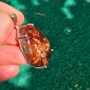 AKİK KOLEKSİYON  ÖZEL KESİM GÜMÜŞ KOLYE UCU 14,50GR A8 - Görsel 4