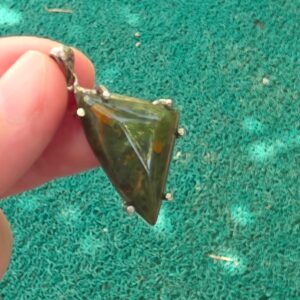 Alternative view of AKİK KOLEKSİYON ÖZEL KESİM GÜMÜŞ KOLYE UCU6,75GR A13