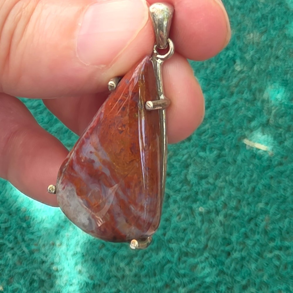 AKİK KOLEKSİYON ÖZEL KESİM GÜMÜŞ KOLYE UCU 6,15GR A14