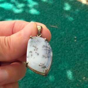 DENTRİL OPAL AA KALİTE GÜMÜŞ KOLYE UCU 4,25GR D4 - Görsel 4