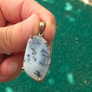 DENTRİL OPAL AA KALİTE GÜMÜŞ KOLYE UCU 4,25GR D4 - Görsel 3