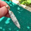 DENTRİL OPAL AA KALİTE GÜMÜŞ KOLYE UCU 4,40GR D7