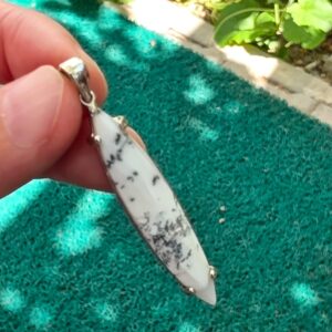 DENTRİL OPAL AA KALİTE GÜMÜŞ KOLYE UCU 4,40GR D7