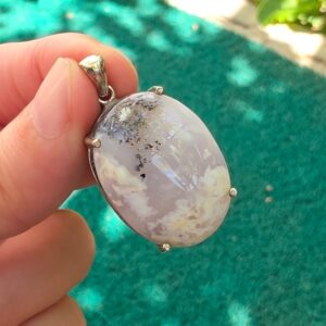 Alternative view of DENTRİL OPAL AA KALİTE GÜMÜŞ KOLYE UCU 10,30GR D7