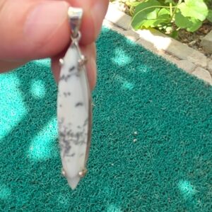 Alternative view of DENTRİL OPAL AA KALİTE GÜMÜŞ KOLYE UCU 4,40GR D7
