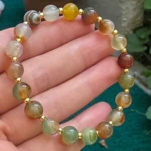YEŞİL AKİK BİLEKLİK  16-18CM Y11