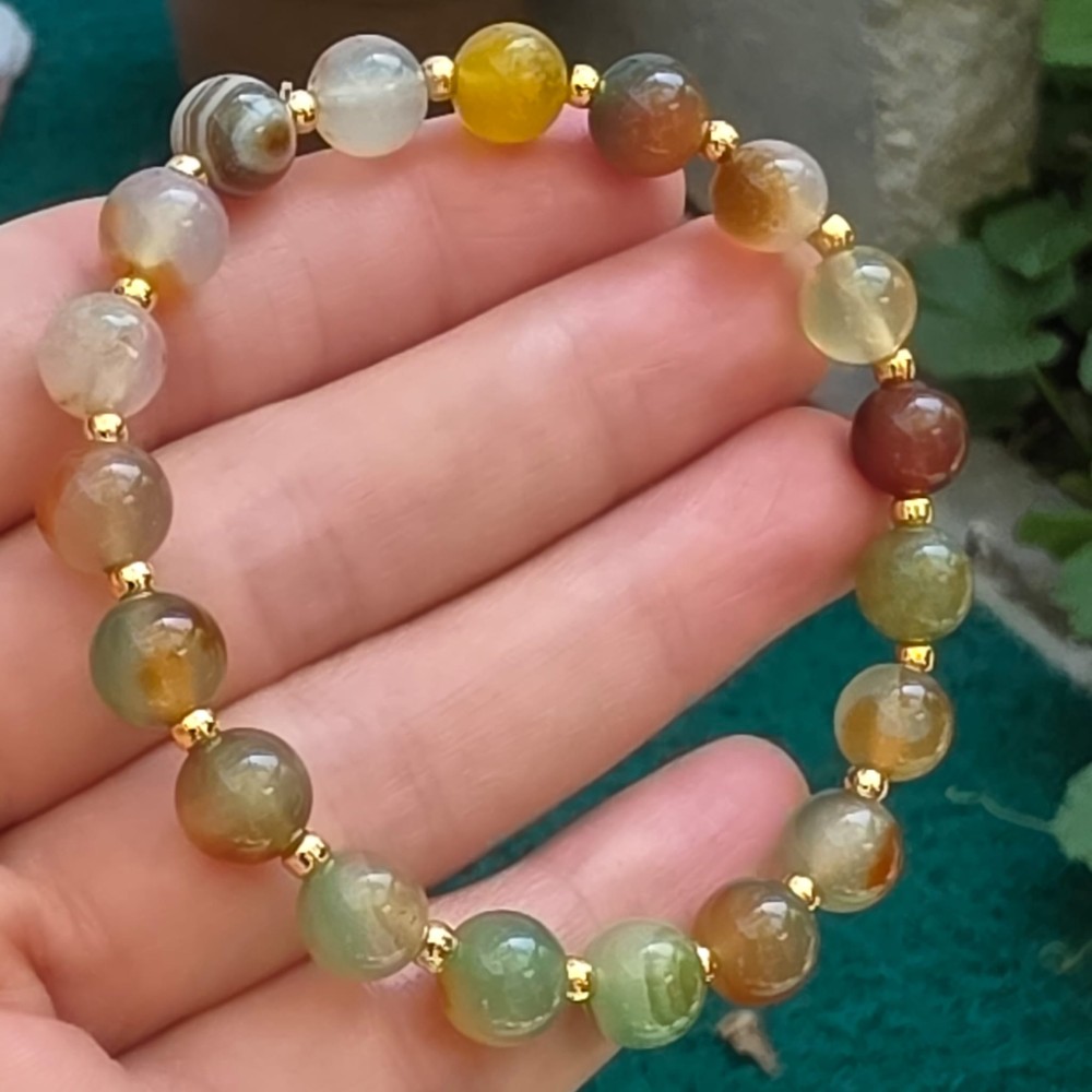 YEŞİL AKİK BİLEKLİK  16-18CM Y11