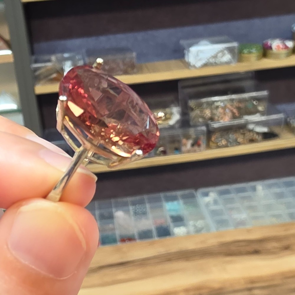 ZULTANİT GÜMÜŞ YÜZÜK 4,75GR NO:16-17  Z13