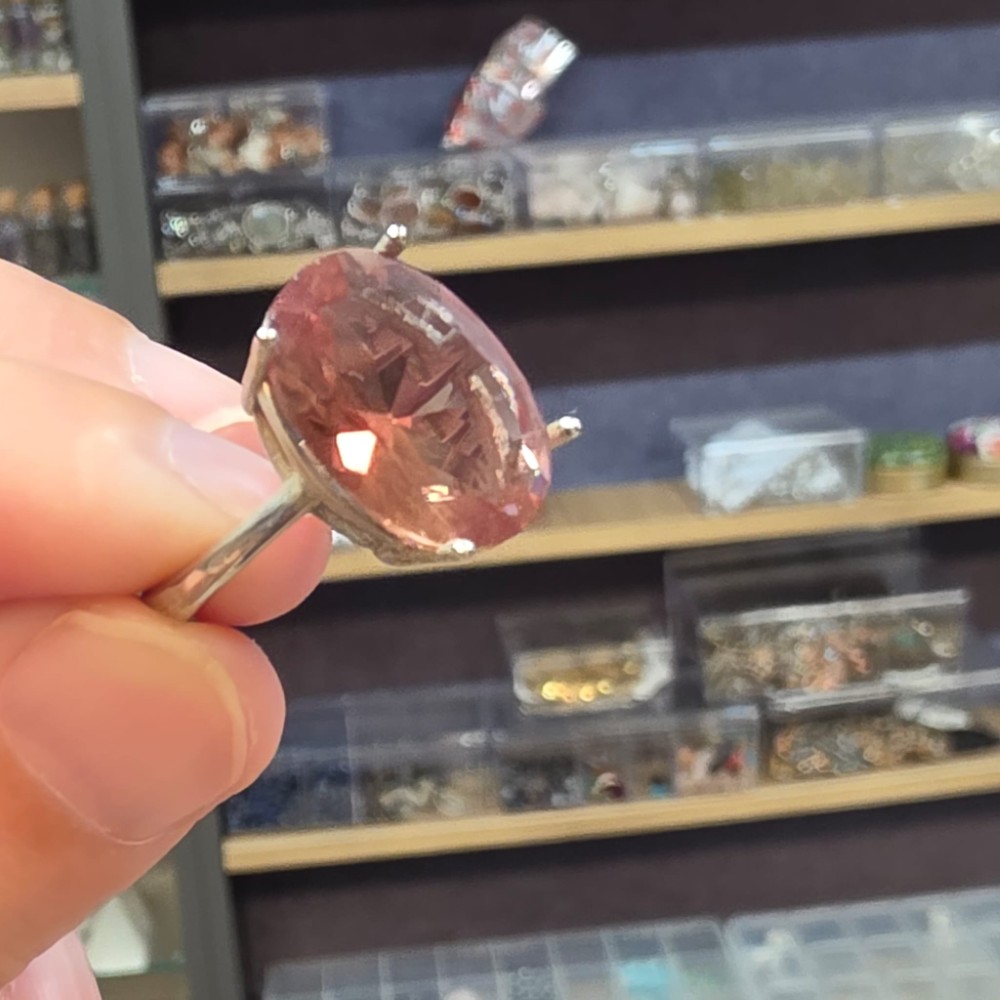 ZULTANİT GÜMÜŞ YÜZÜK 3.90GR NO:16-17  Z12