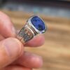 LAPİS LAZULİ EL İŞÇİLİĞİ 7,83GR ERKEK YÜZÜK NO:19